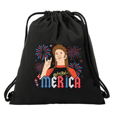 Joe Merica Joe 4th Of July Drawstring Bag