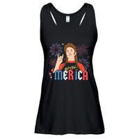 Joe Merica Joe 4th Of July Ladies Essential Flowy Tank