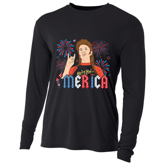Joe Merica Joe 4th Of July Cooling Performance Long Sleeve Crew