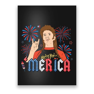 Joe Merica Joe 4th Of July Poster