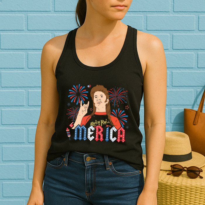 Joe Merica Joe 4th Of July Womens Tank Top
