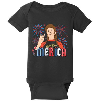 Joe Merica Joe 4th Of July Baby Bodysuit