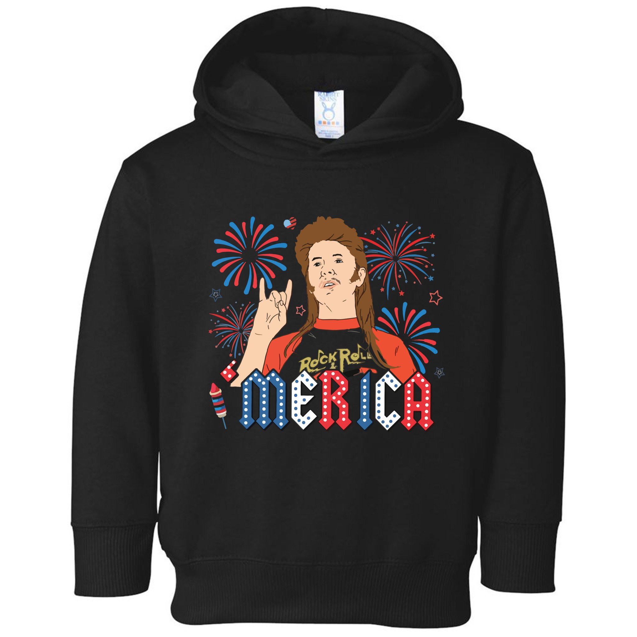 Joe Merica Joe 4th Of July Toddler Hoodie