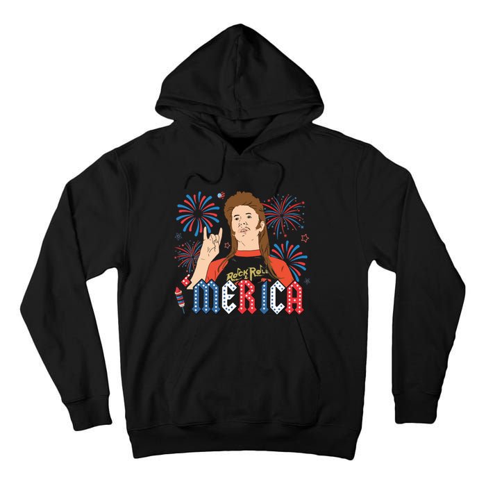 Joe Merica Joe 4th Of July Tall Hoodie