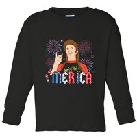 Joe Merica Joe 4th Of July Toddler Long Sleeve Shirt
