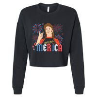 Joe Merica Joe 4th Of July Cropped Pullover Crew