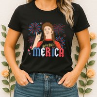 Joe Merica Joe 4th Of July Womens T-Shirt