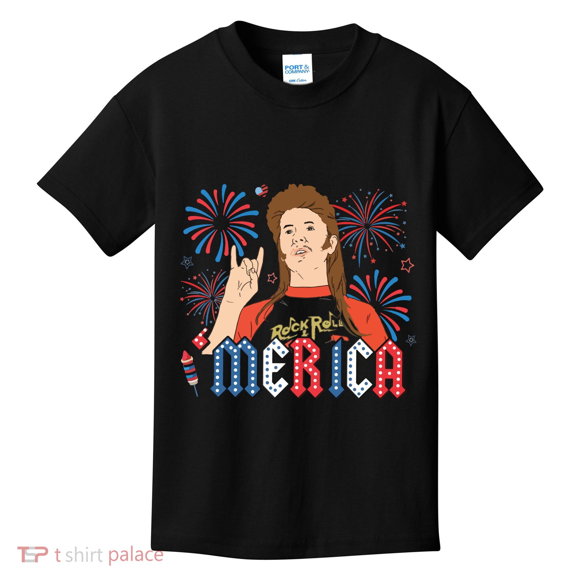 Joe Merica Joe 4th Of July Kids T-Shirt