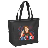 Joe Merica Joe 4th Of July Zip Tote Bag