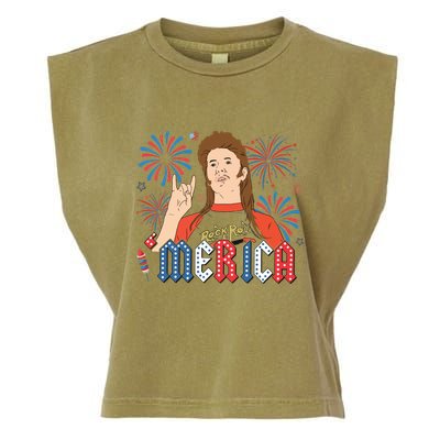 Joe Merica Joe 4th Of July Garment-Dyed Women's Muscle Tee