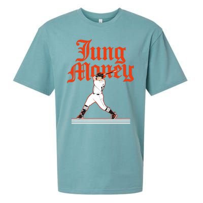 Jung Money Sueded Cloud Jersey T-Shirt