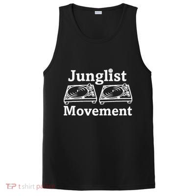 Junglist Movement Jungle Drum And Bass Music Design PosiCharge Competitor Tank