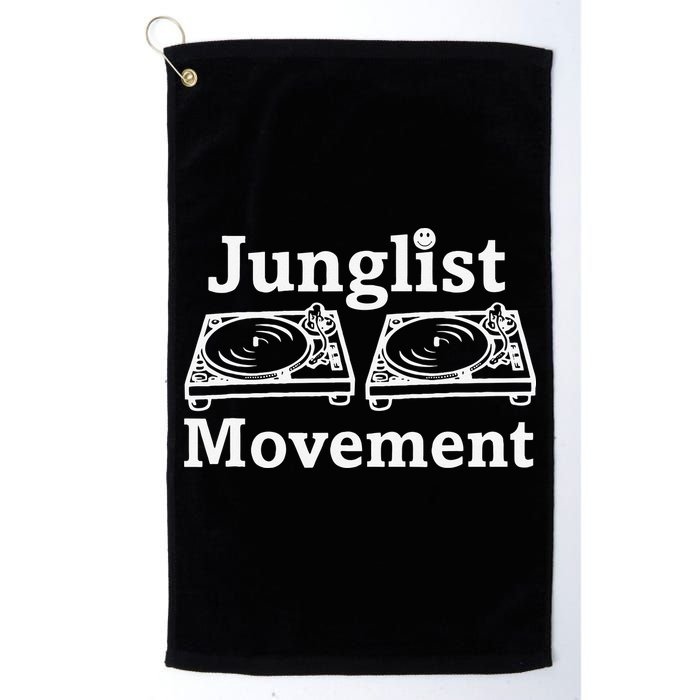 Junglist Movement Jungle Drum And Bass Music Design Golf Towel