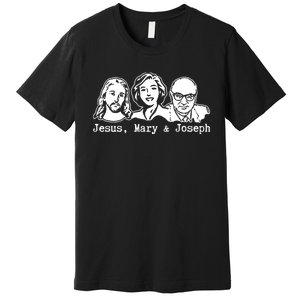 Jesus Mary & Joseph Premium T-Shirt