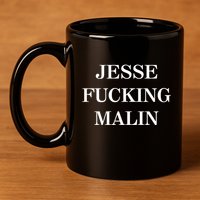 Jesse Malin Jesse Fucking Malin 11oz C Handle Ceramic Mug
