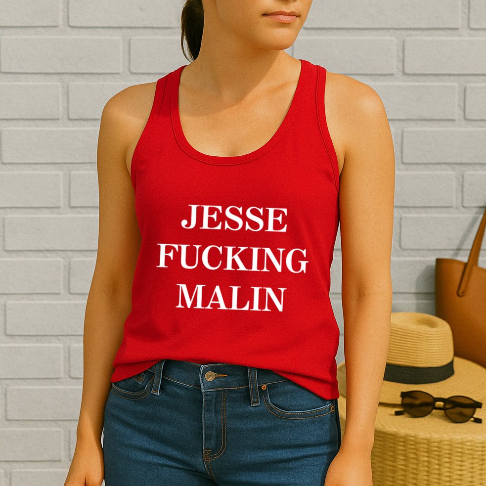 Jesse Malin Jesse Fucking Malin Womens Tank Top