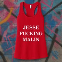 Jesse Malin Jesse Fucking Malin Womens Tank Top