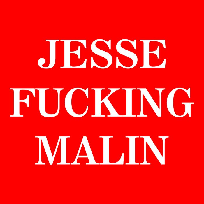 Jesse Malin Jesse Fucking Malin Womens Tank Top