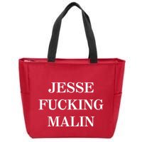 Jesse Malin Jesse Fucking Malin Zip Tote Bag