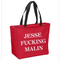 Jesse Malin Jesse Fucking Malin Zip Tote Bag