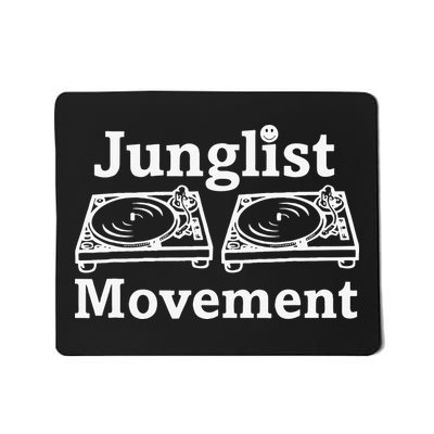Junglist Movement Jungle Drum And Bass Music Design Mousepad