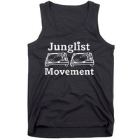 Junglist Movement Jungle Drum And Bass Music Design Tank Top