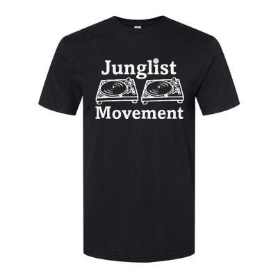 Junglist Movement Jungle Drum And Bass Music Design Softstyle CVC T-Shirt