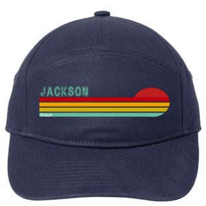 Jackson Michigan 7-Panel Snapback Hat