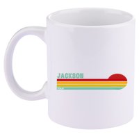Jackson Michigan 11oz C Handle Ceramic Mug