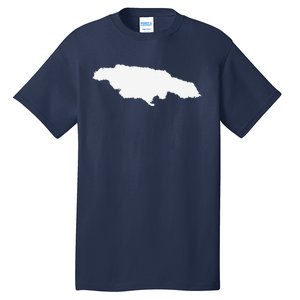 Jamaica Map Tall T-Shirt