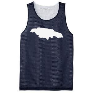 Jamaica Map Mesh Reversible Basketball Jersey Tank