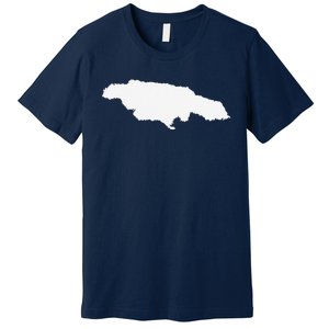 Jamaica Map Premium T-Shirt