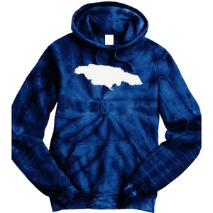 Jamaica Map Tie Dye Hoodie