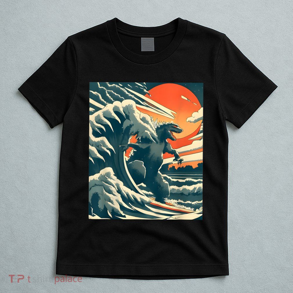 Japanese Monster Kaiju Funny Art T-Shirt