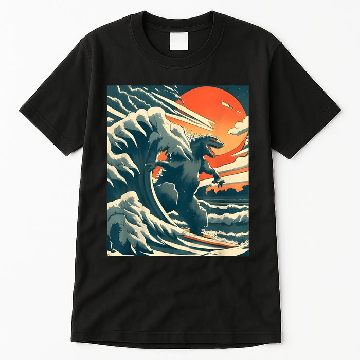 Japanese Monster Kaiju Funny Art Tall T-Shirt