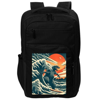 Japanese Monster Kaiju Funny Art Impact Tech Backpack