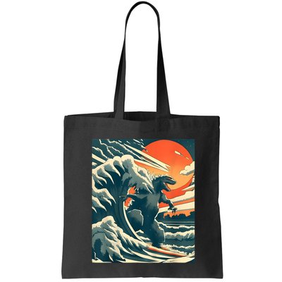 Japanese Monster Kaiju Funny Art Bag