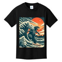 Japanese Monster Kaiju Funny Art Kids T-Shirt