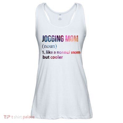 Jogging Mom Like A Normal Mom But Cooler Ladies Essential Flowy Tank
