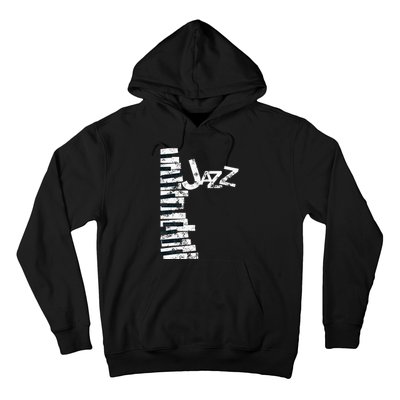 Jazz Music Lover Vintage Piano Jazz Hoodie