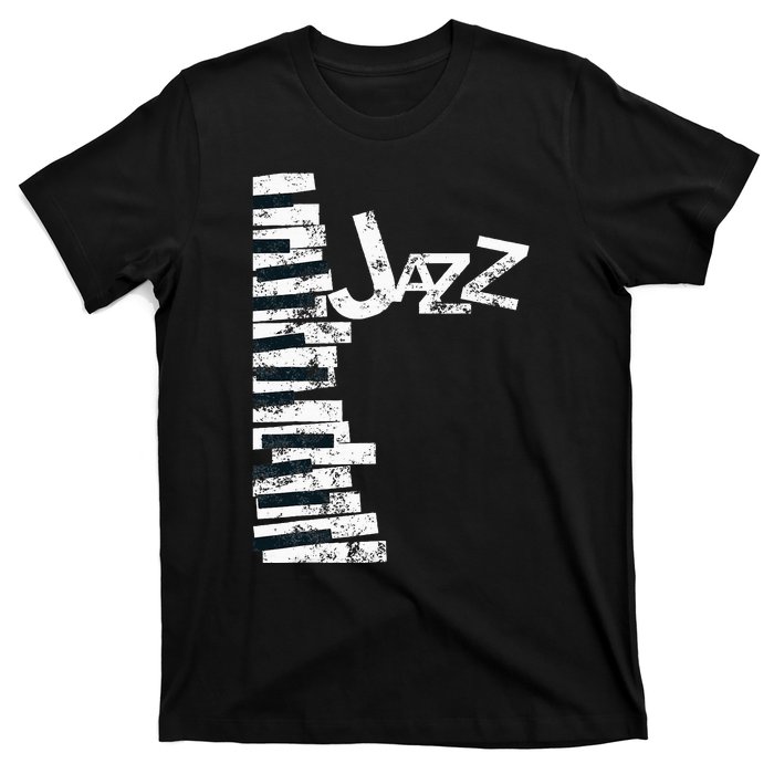 Jazz Music Lover Vintage Piano Jazz T-Shirt