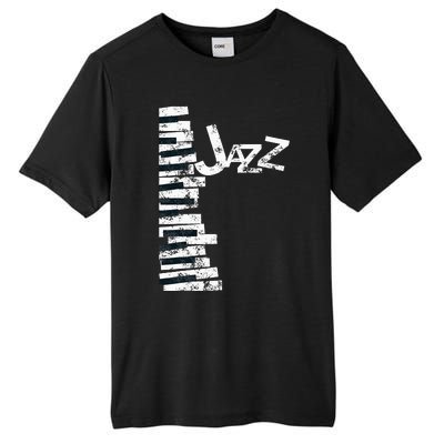 Jazz Music Lover Vintage Piano Jazz Tall Fusion ChromaSoft Performance T-Shirt