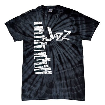 Jazz Music Lover Vintage Piano Jazz Tie-Dye T-Shirt