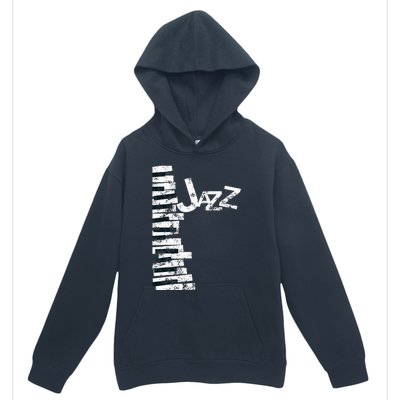 Jazz Music Lover Vintage Piano Jazz Urban Pullover Hoodie