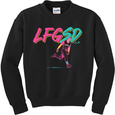 Jackson Merrill Lfgsd San Diego Baseball Kids Sweatshirt