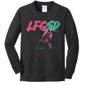 Jackson Merrill Lfgsd San Diego Baseball Kids Long Sleeve Shirt