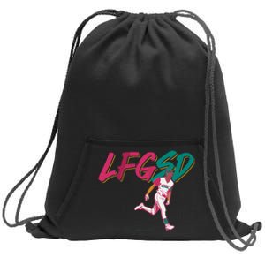 Jackson Merrill Lfgsd San Diego Padres Outfielder Sweatshirt Cinch Pack Bag