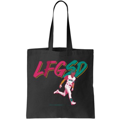 Jackson Merrill Lfgsd San Diego Padres Outfielder Tote Bag