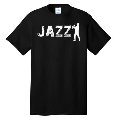 Jazz Musican Logo Tall T-Shirt