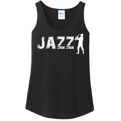 Jazz Musican Logo Ladies Essential Tank